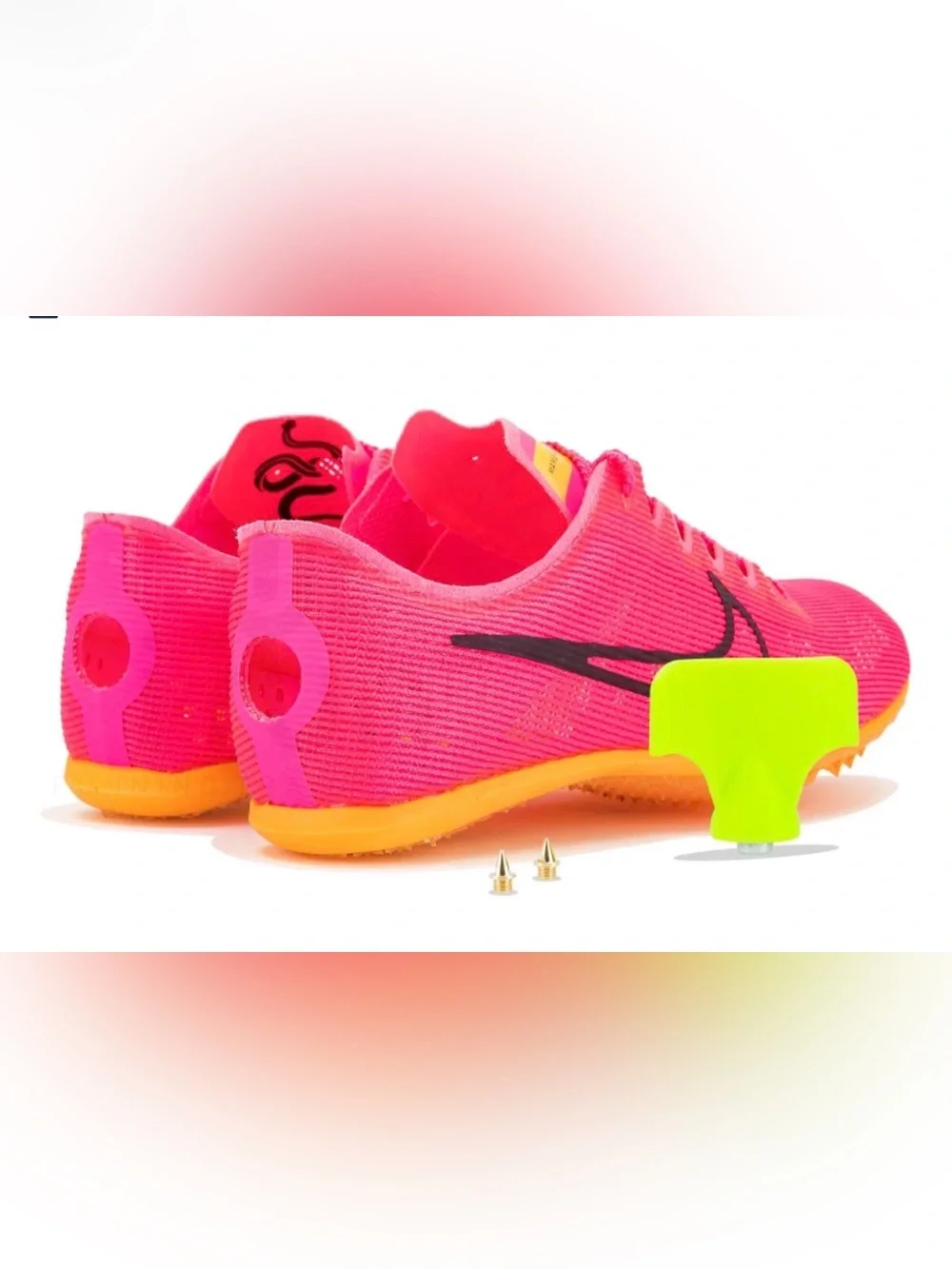 NIKE ZOOM MAMBA 6 Track Spike - Hot Pink/Orange